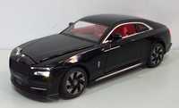 Rolls-Royce SPECTRE Black модель 1:24 NEWAO Toys. Металл, звук, свет.