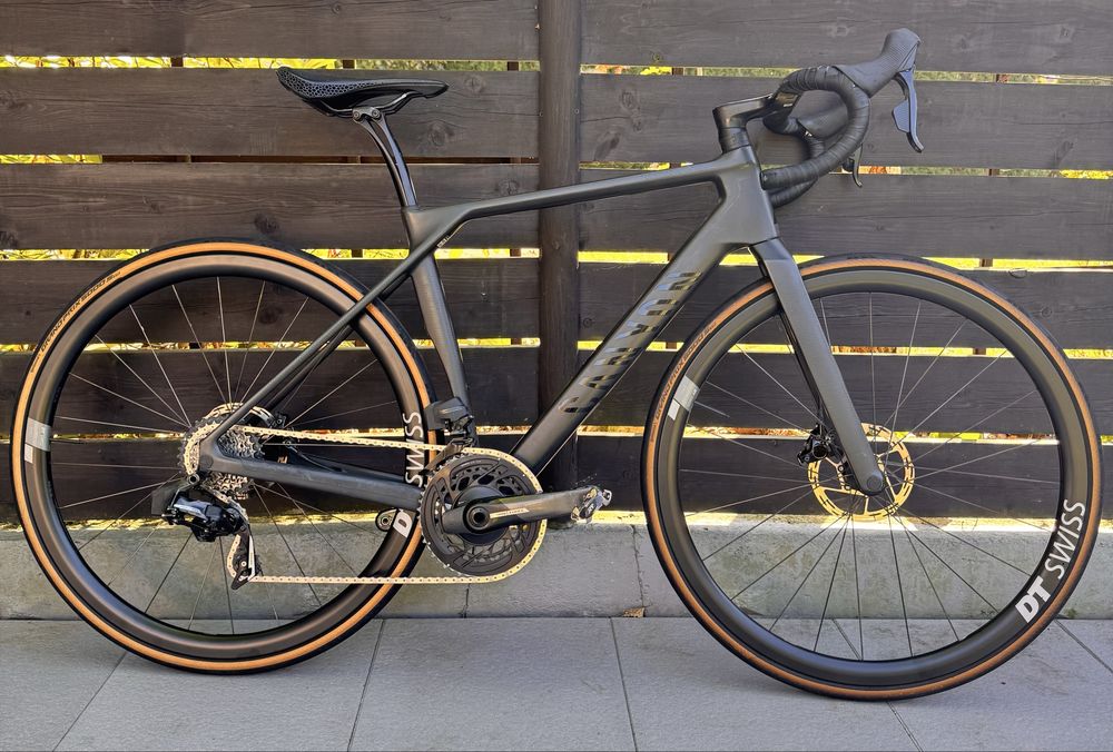 Canyon Endurace CF SLX 8 AXS – rozmiar S z pomiarem mocy Quarq