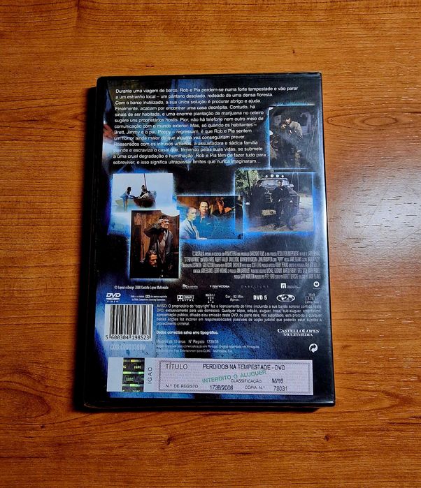 PERDIDOS NA TEMPESTADE (Jamie Blanks) Nadia Farès/Rob Taylo NOVO/SELAD