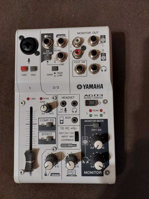 Аудіоінтерфейс Yamaha AG 03