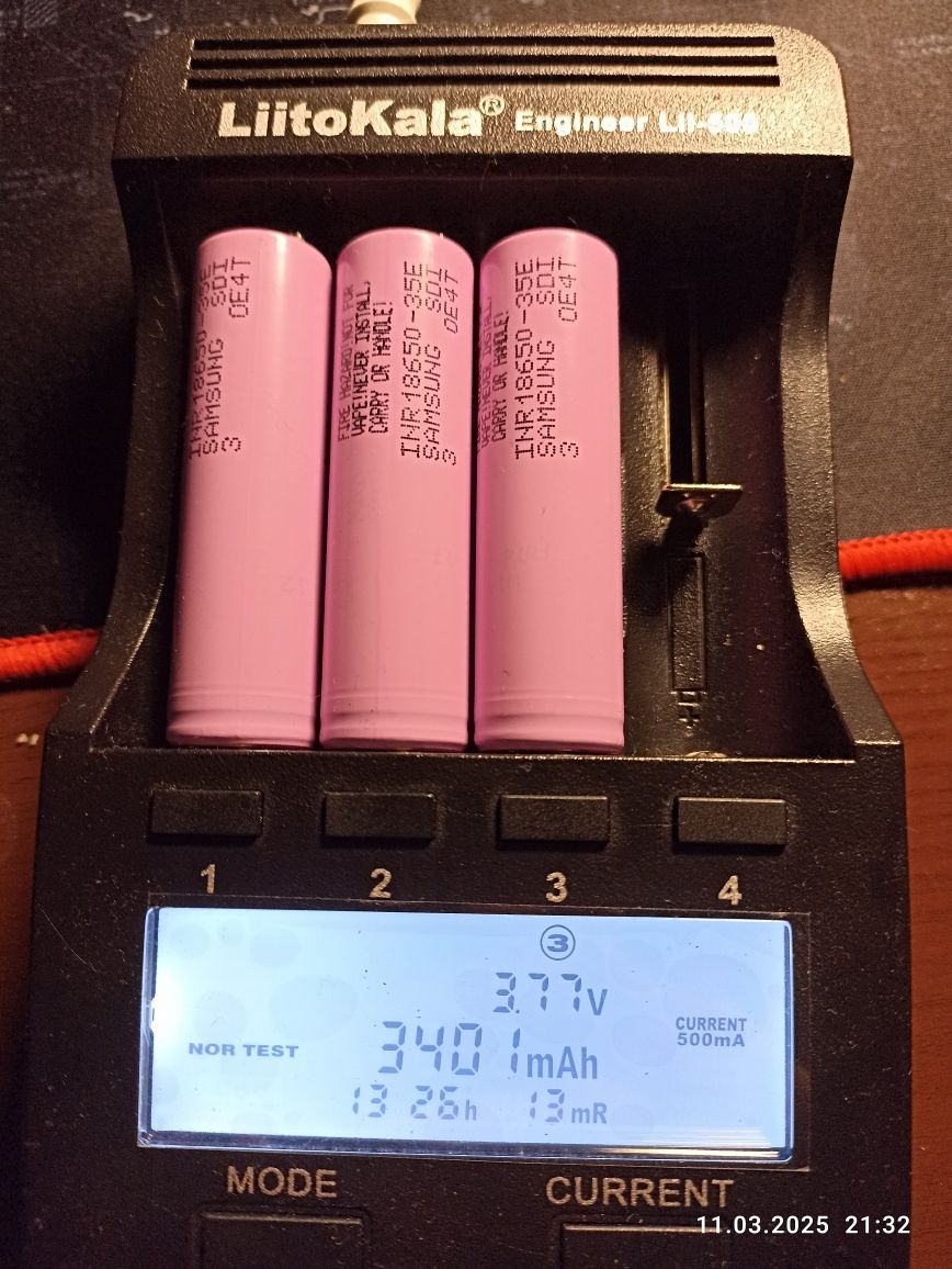 Акумулятор Samsung 18650 INR - 35E