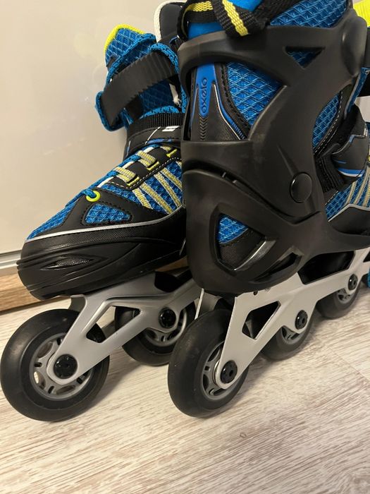 Rolki Oxelo junior niebieskie rozmiar 35-38