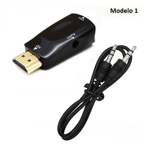 Adaptador HDMI Para VGA 1080p / 4K