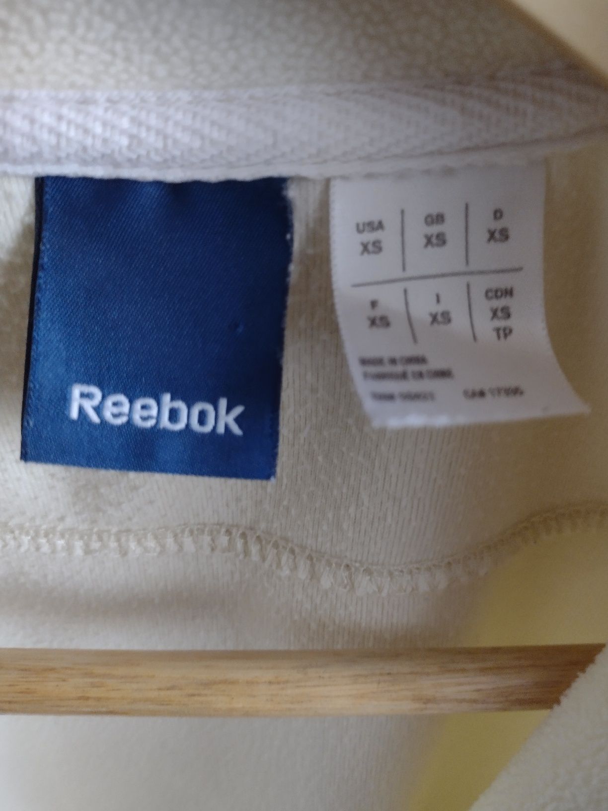 Bluza polarowa damska Reebok rozmiar XS