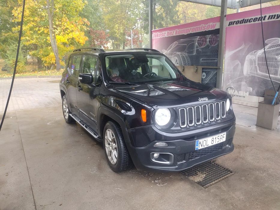 Jeep Renegade 4x4 klimatyzacja automtyczna czujniki cofania duża nawigacja