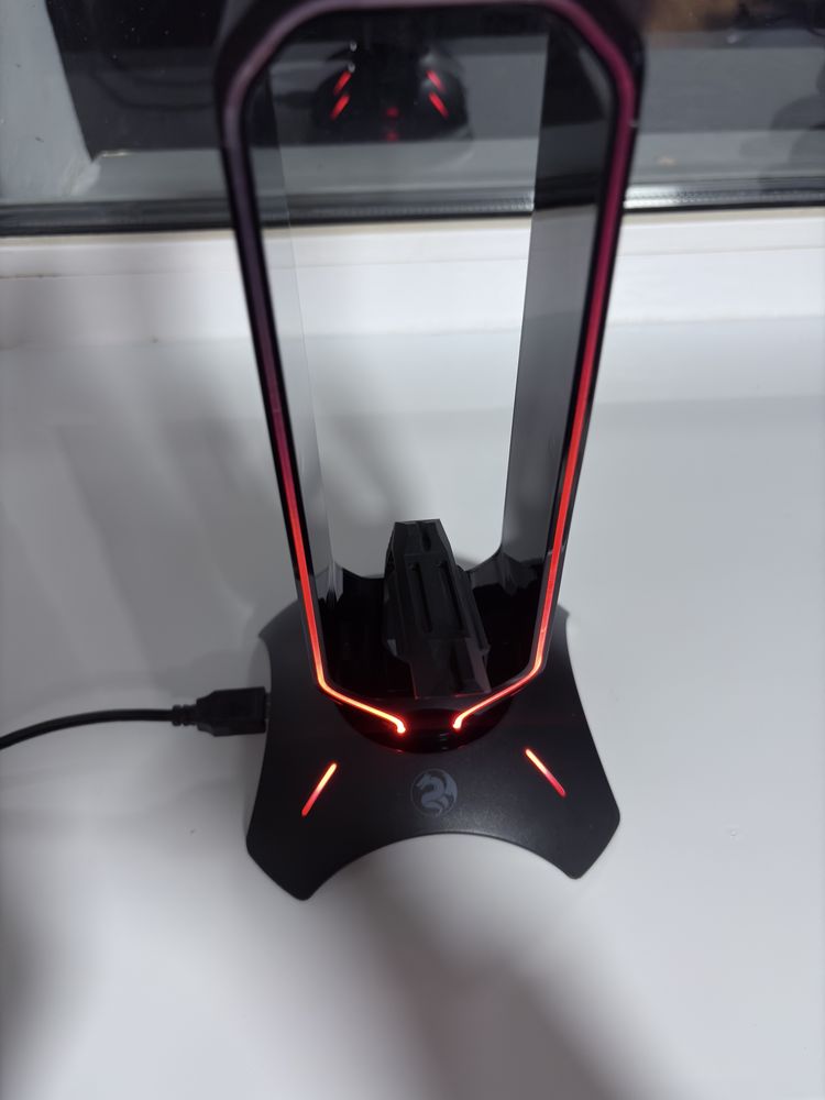 Підставка для гарнітури 2E Gaming Headset Stand RGB USB 3в1