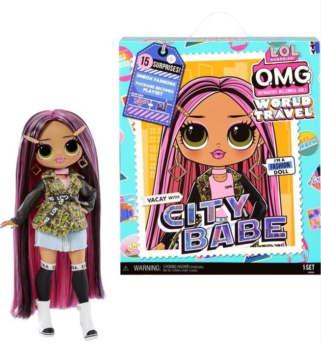Лялька Lol OMG World Travel