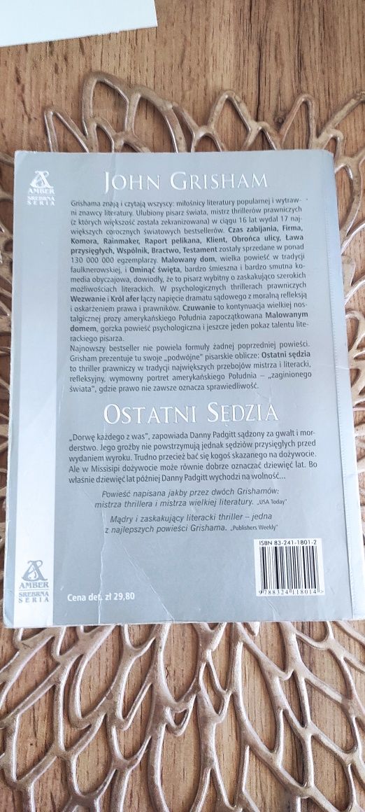 Ostatni sędzia John Grisham