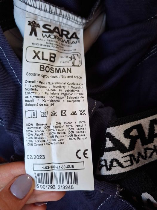 Bluza i spodnie spawalnicze