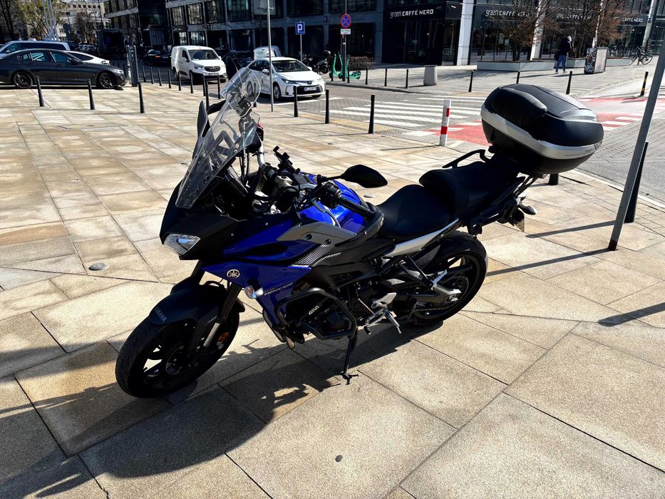 Yamaha Tracer , szyba turystyczna, kufry. Przebieg 28600