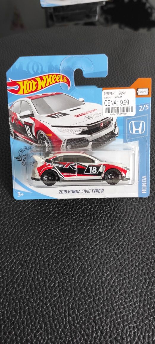 Hot Wheels 2018 Honda Civic Type R