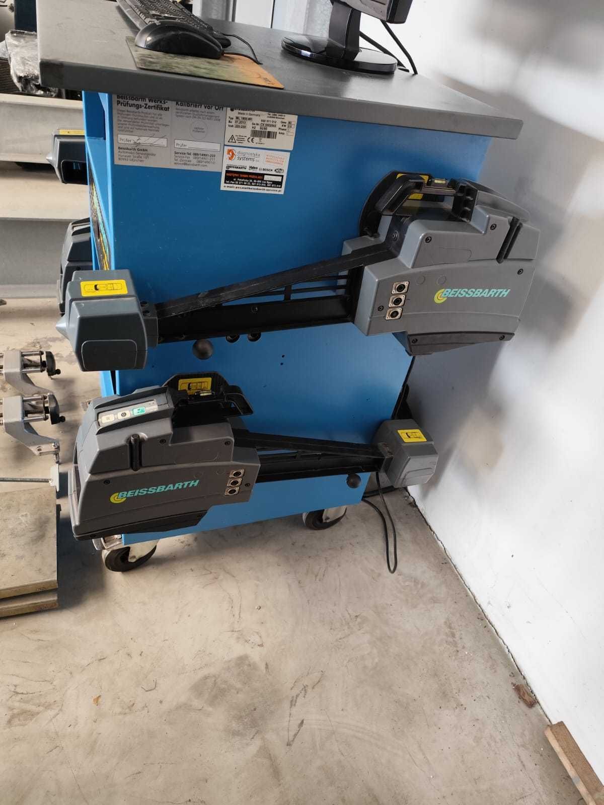 BEISSBARTH MICROLINE ML 1800-8R geometria zbieżność kół