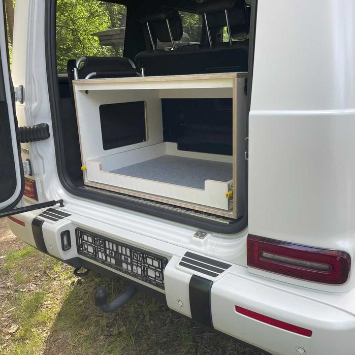 Zabudowa Platforma , Wysuwana szuflada Boks Mercedes Klasy G