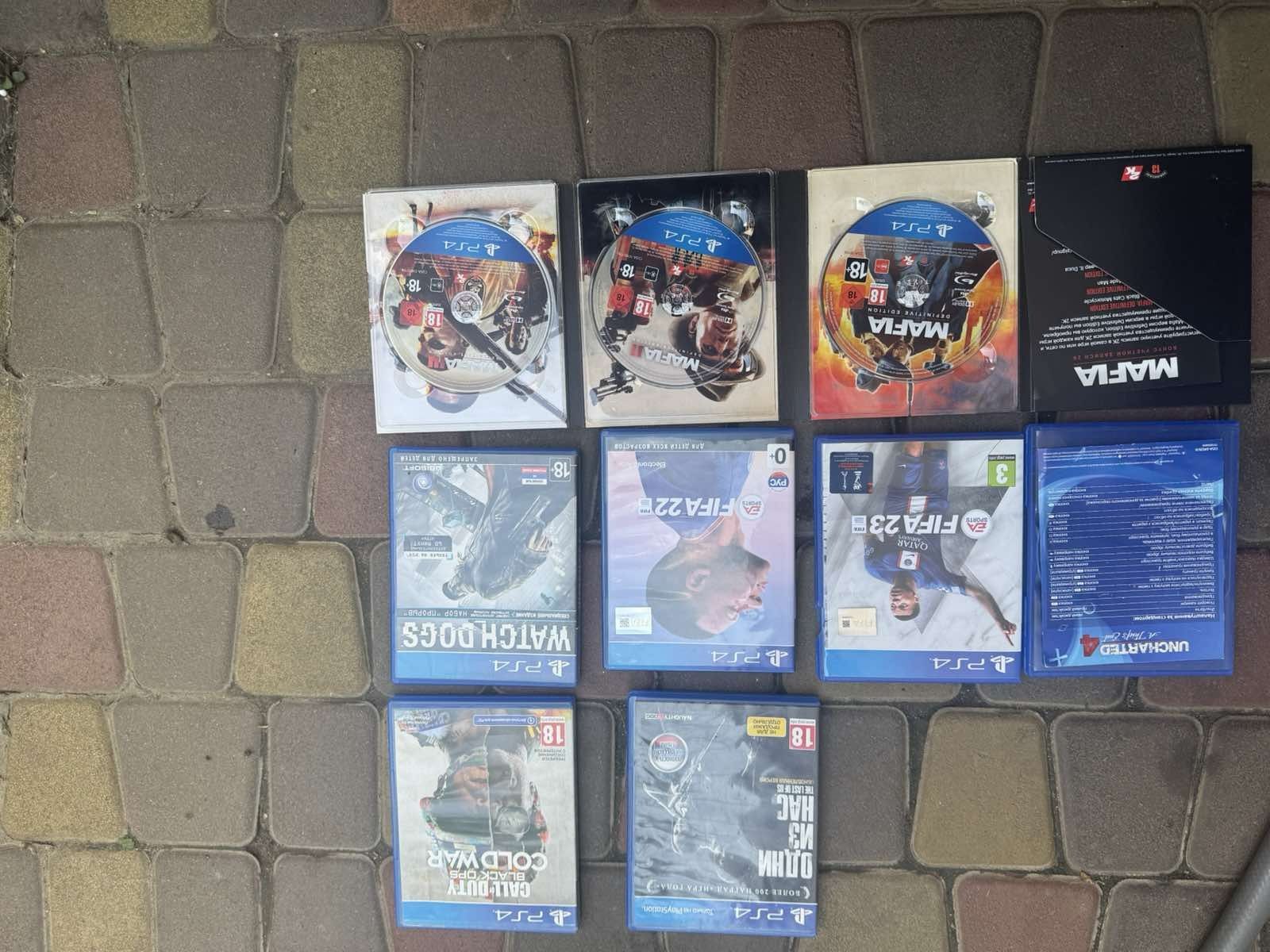 PS4 PRO с дисками