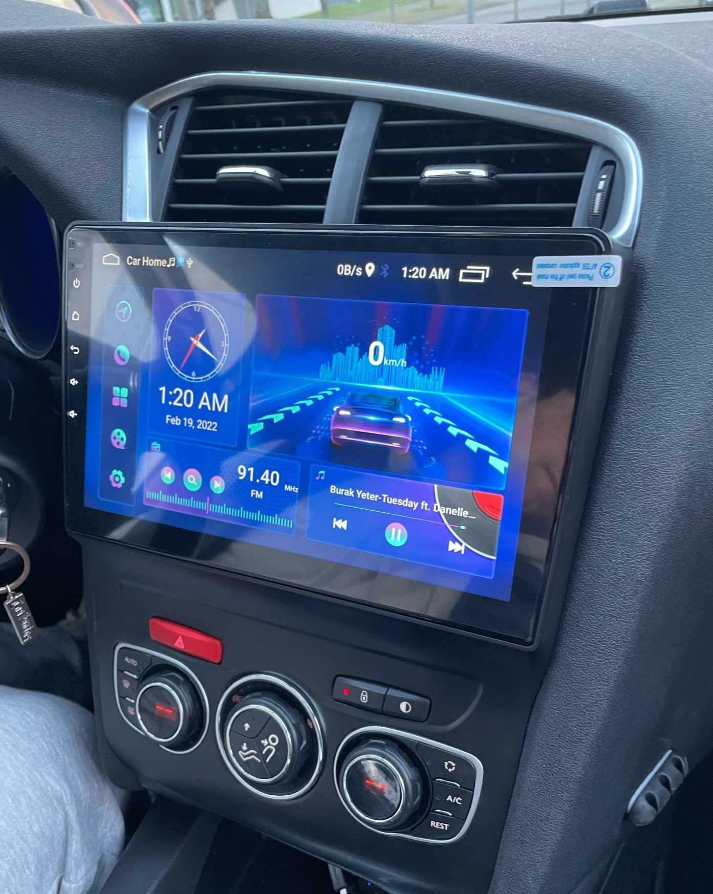 Radio 2din Android Citroen C4 2GB Nawigacja, Bluetooth, DSP, Raty