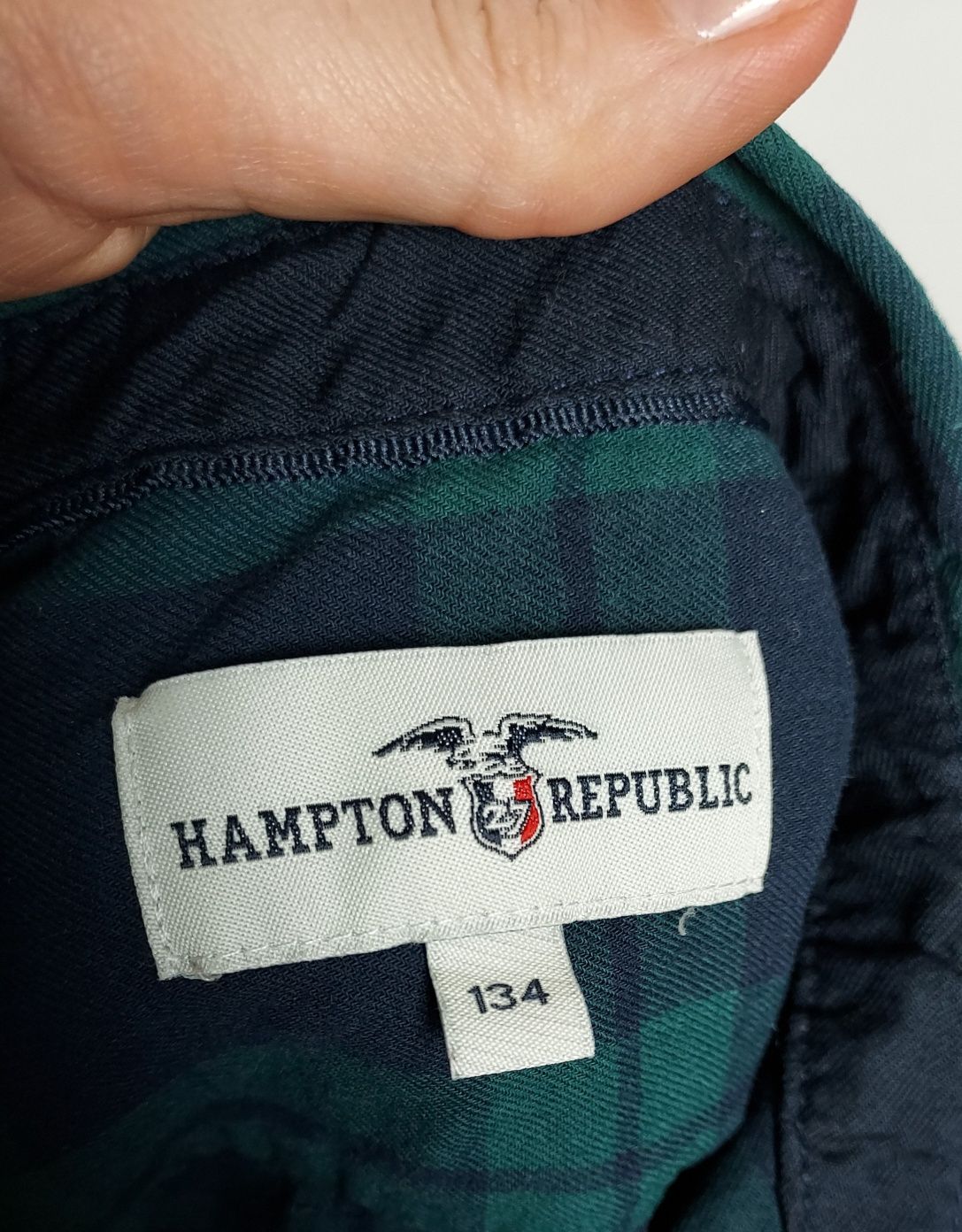 Hampton Republic_chłopięca koszula z długimi rękawami_8-9lat 134cm