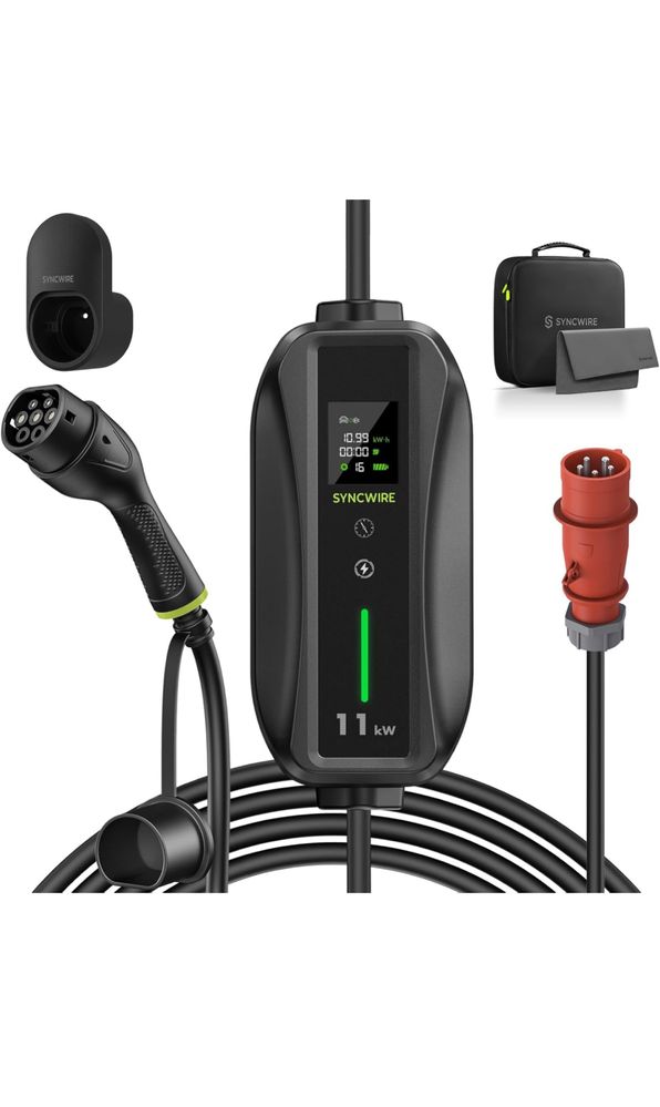 Ładowarka Wallbox SYNCWIRE 11 kW 3 FAZY 16A PREMIUM