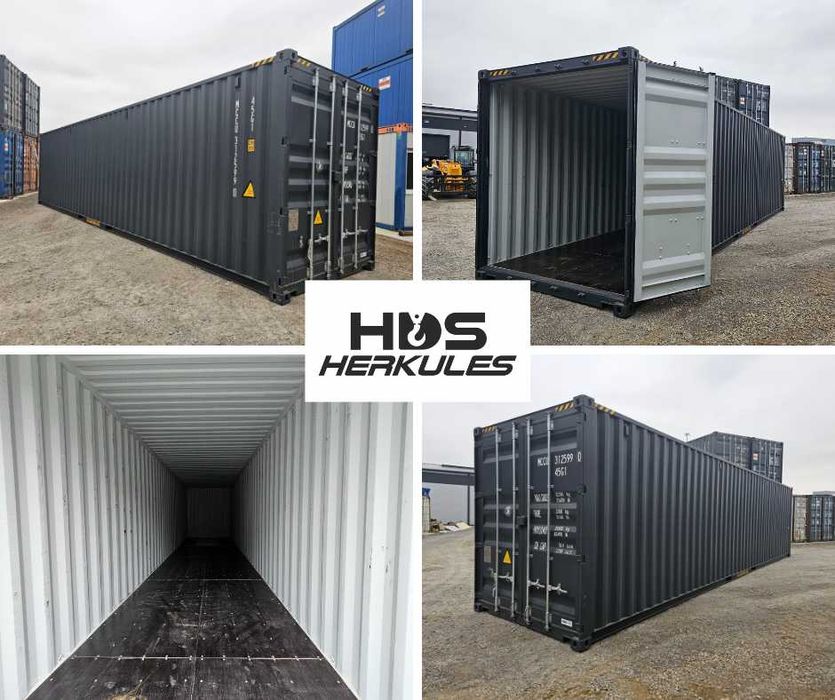 kontener morski 40HC/12m ONE WAY 2025, magazyn, garaż + transport hds