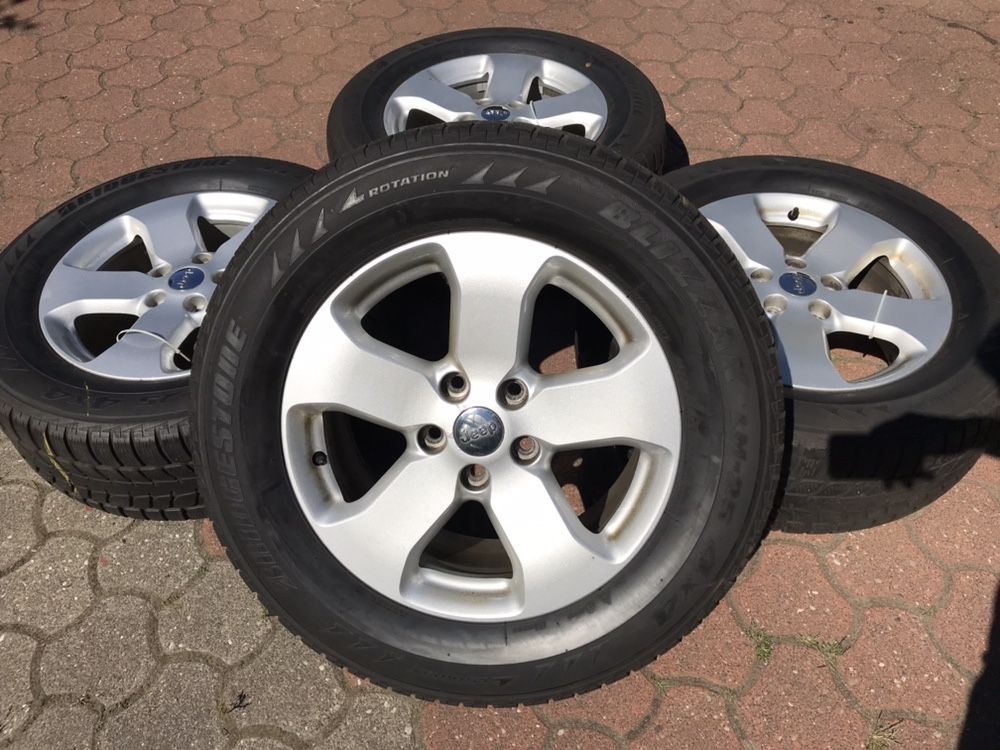 Koła felgi Jeep Cherokee 18 cali 5x127 oryginalne komplet