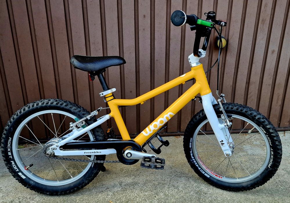 Żółty Woom 3 AutoMagic z przerzutką