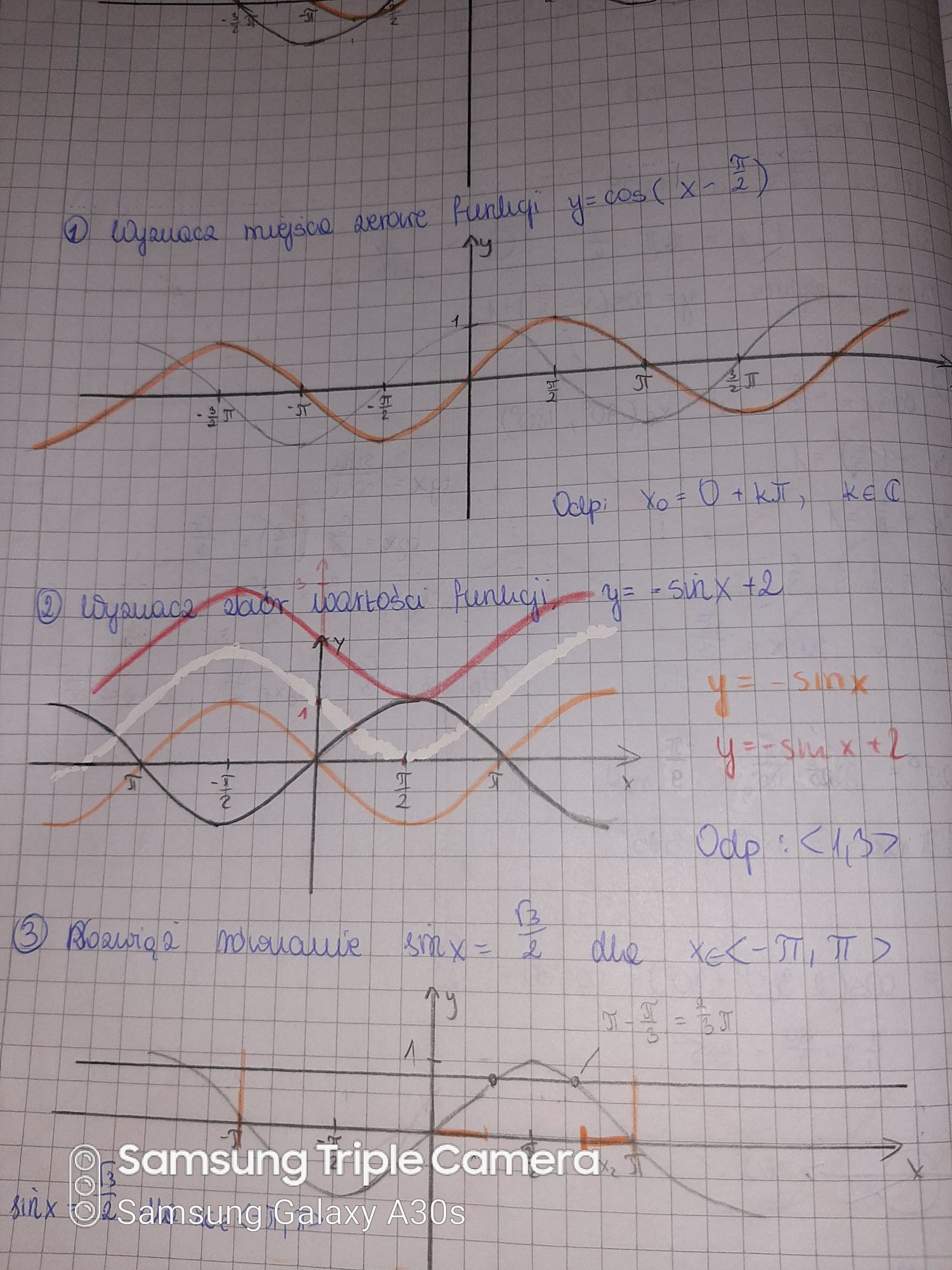 Notatki z matematyki przygotowujące do matury