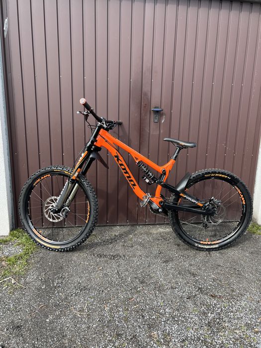 Kona Precept 200 downhill