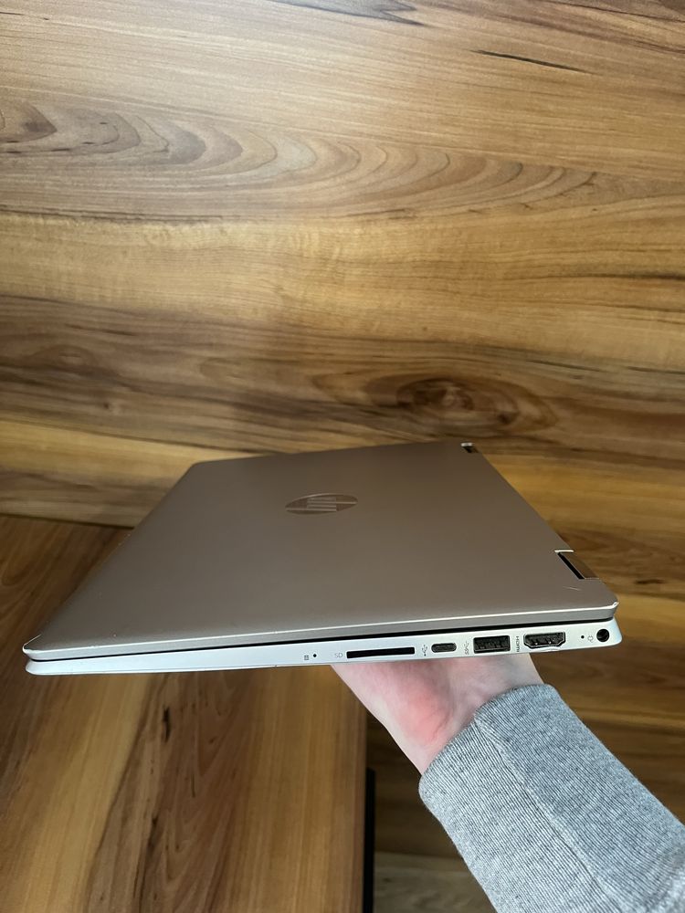 Hp Pavilion x360 14m ips i5 8520u 4 ядра ssd сенсорний трансформер