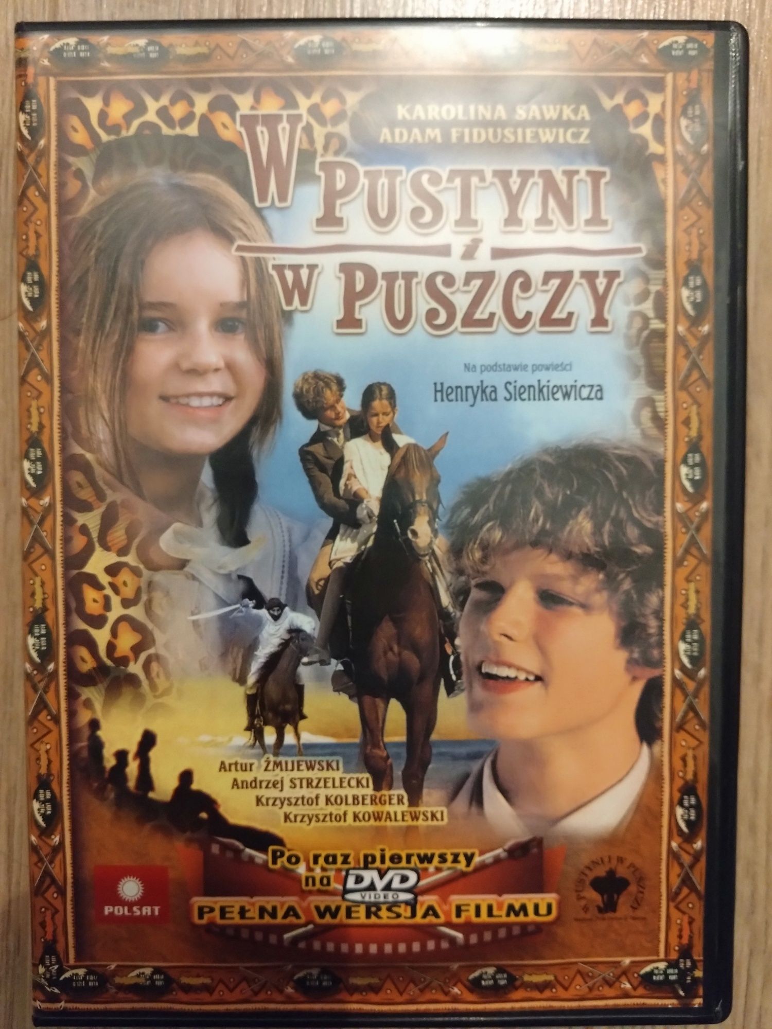 W pustyni i w puszczy. Film DVD. Nowa wersja