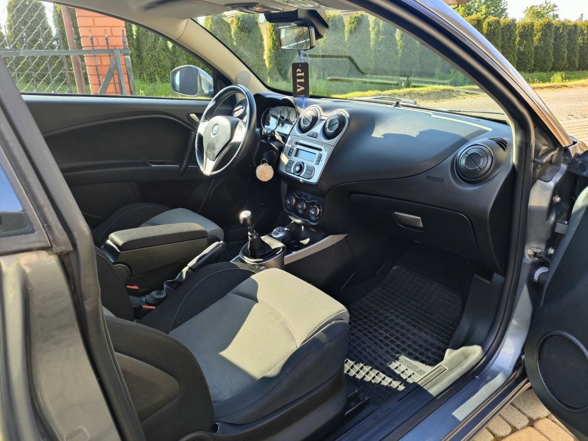 Alfa Romeo MiTo 1.4 95km, 2x alufelgi, klima, niski przebieg