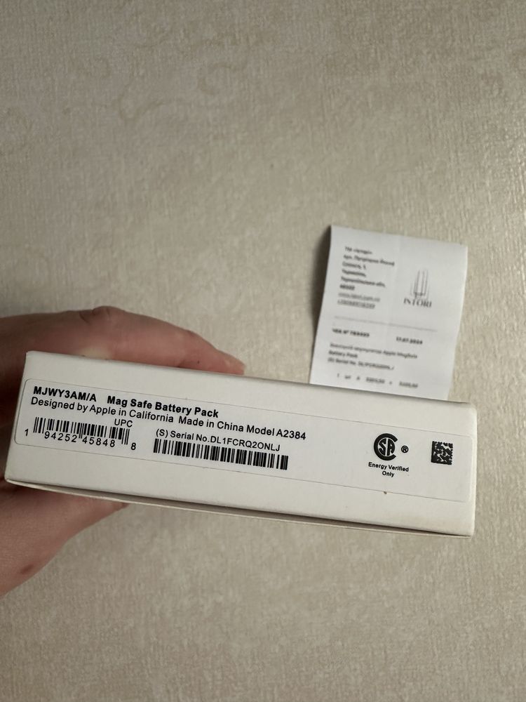 Power bank Magsafe Apple 10.000 mAh original повербанк зарядка магнит