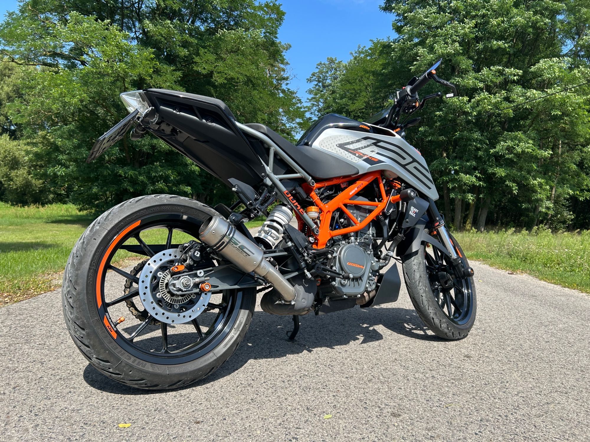 KTM DUKE 125, 2022 rok