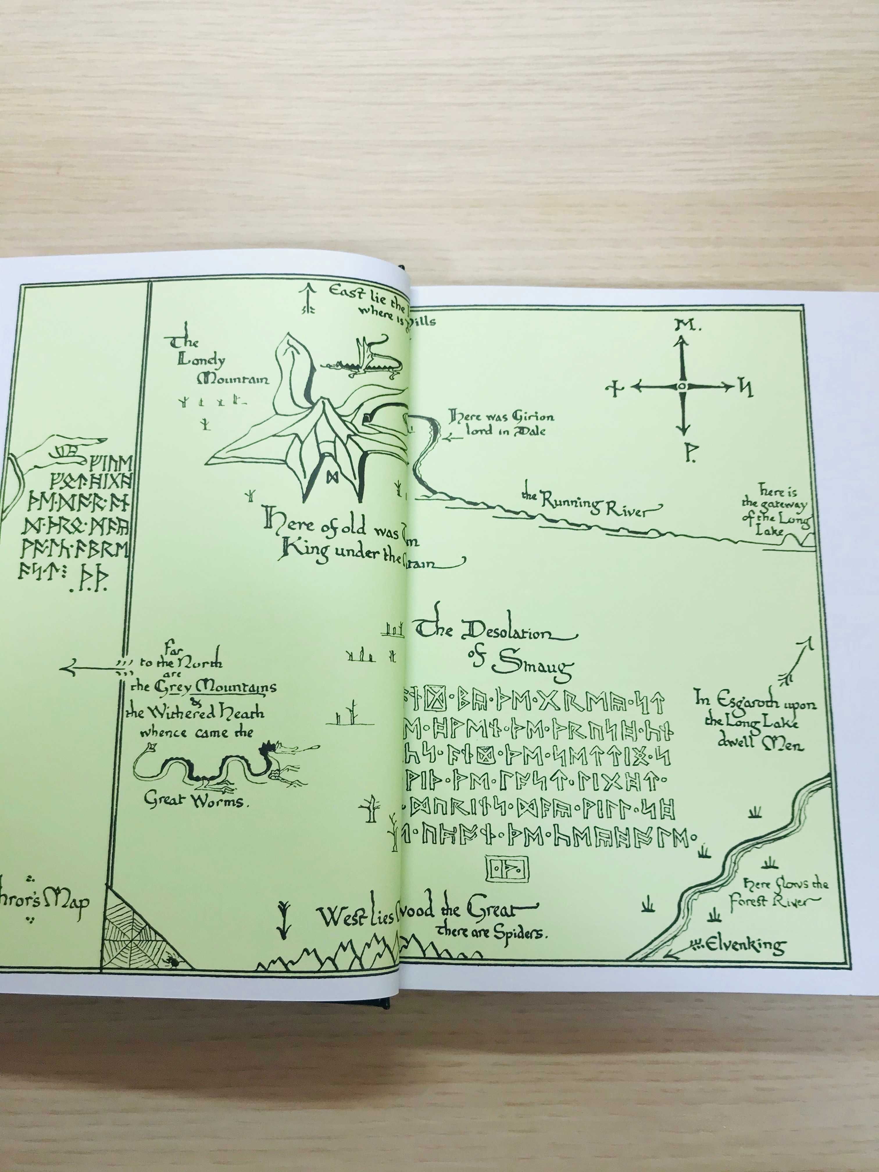 Tolkien - Hobbit piękne skórzane wydanie w pudełku kolekcjonerskie