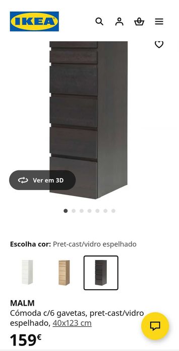 Vendo 2 cómodas IKEA