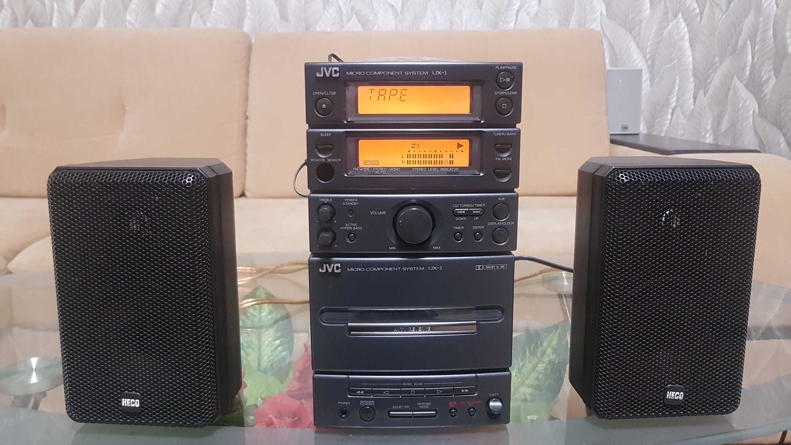 Микрокомпонентная система JVC UX-1 Victor Company made in Japan