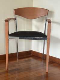 Cadeiras cerejeira +veludo preto (6)