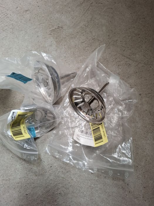 Kosz sitkowy do zlewu 3 sztuki