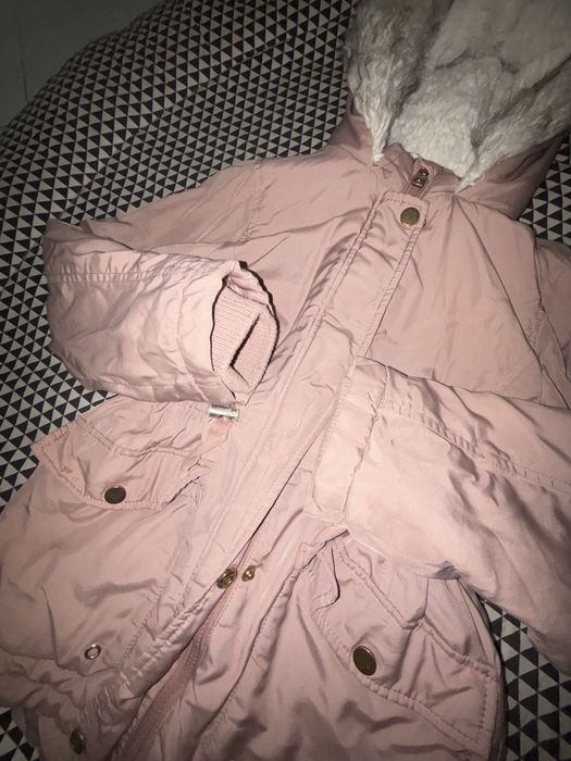 Зимова парка для дівчинки 8-10 років