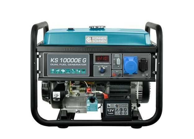 Генератор газобензиновий «Könner & Söhnen» KS 10000E G повністю новий