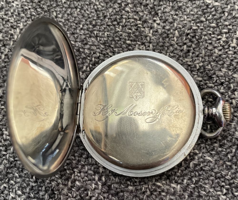 Zegarek kieszonkowy Hy. Moser & Cie Anti Magnetic.