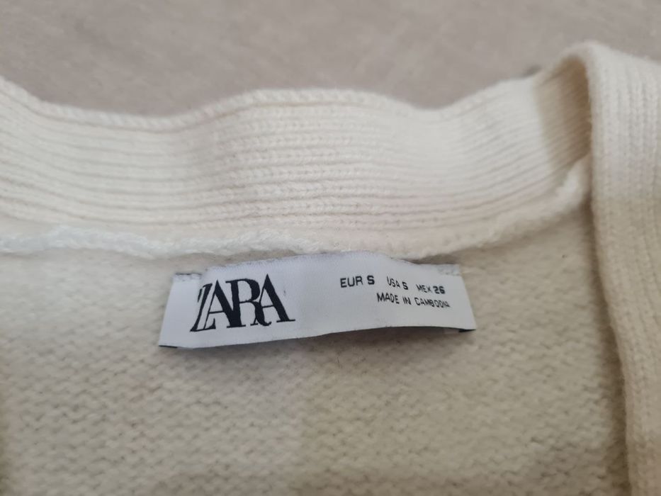 Шерстяний  реглан кофта Zara р.XS-S