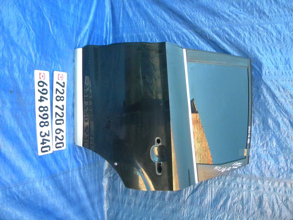 FORD KUGA I 2012 Drzwi LEWY TYŁ Szyba Oryginał Opolskie Części