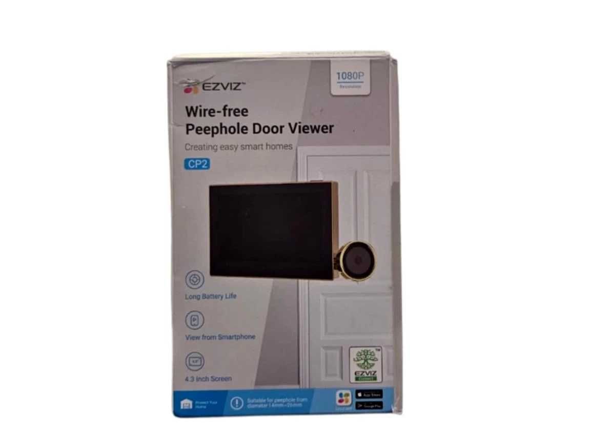 Wizjer elektroniczny wifi EZVIZ CP2 kamera ekran LCD 4,3" FULLHD