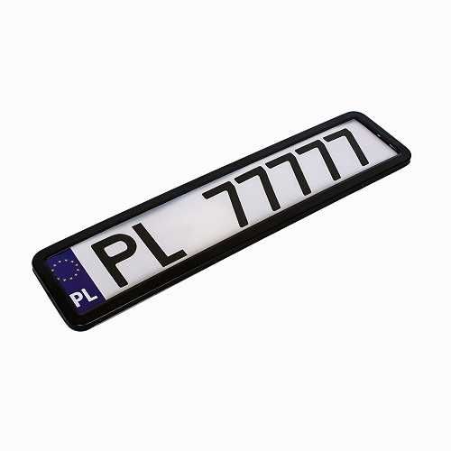 Рамка під номерний знак хром Elegant [EL 100 599] (шт) ОЛКС від 2шт