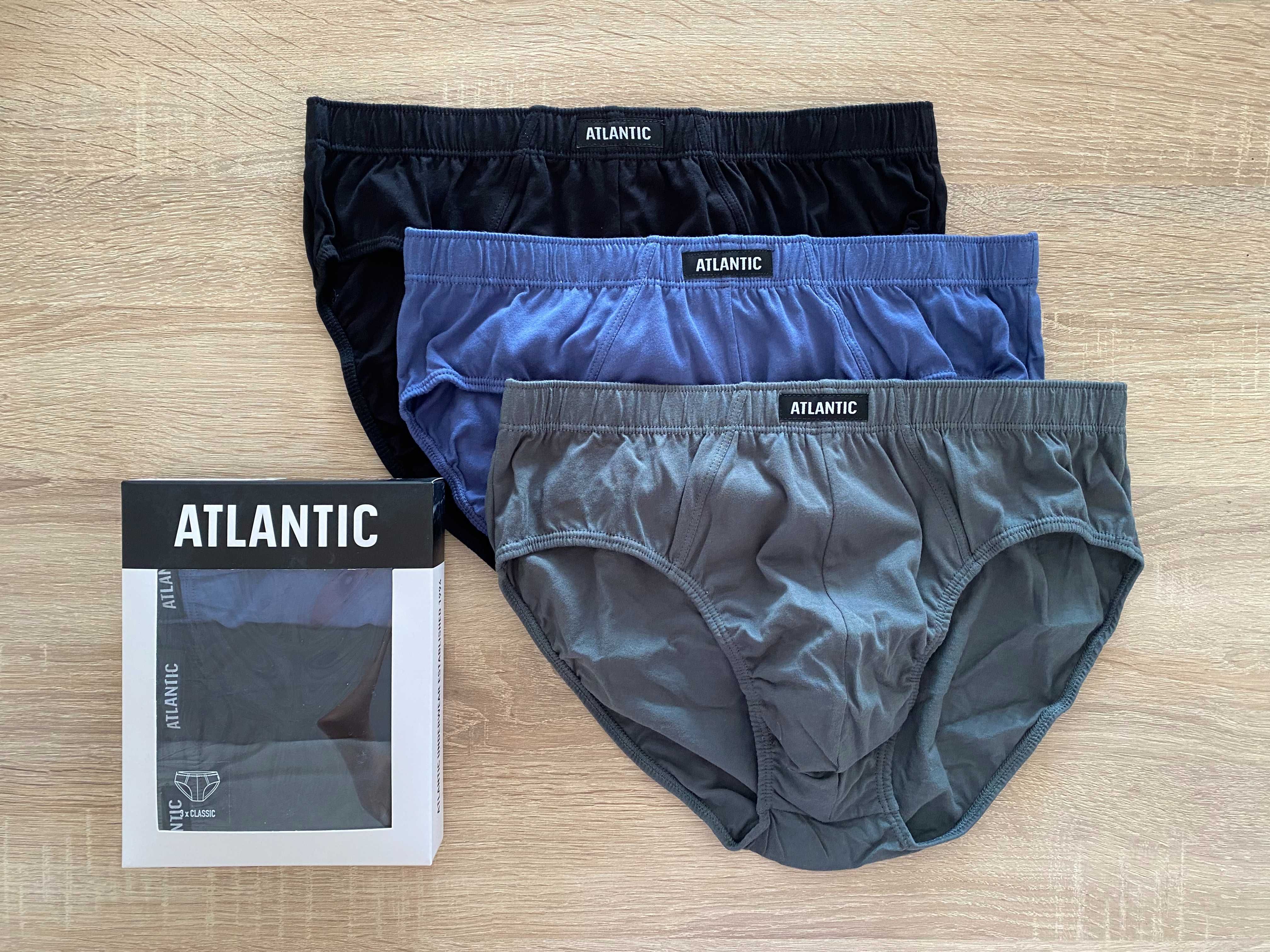Чоловічі труси мужские трусы Atlantic classic Польша набор 3 шт