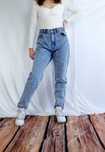 Jeansy Damskie Niebieskie Dr. Denim Straight M
