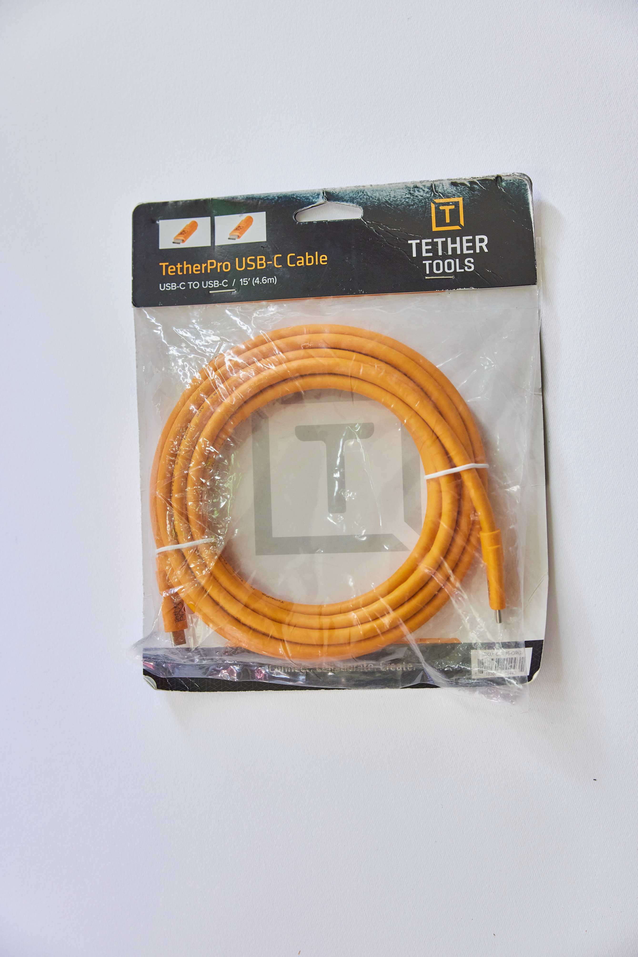 TETHERTOOLS TetherPro USB-C Cable USB-C TO USB-C / 15' (4.6m) NOVO