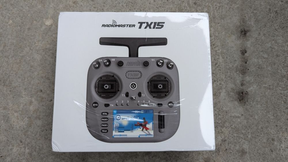 Пульт (аппаратура) Radiomaster TX15 MAX (Black) з AG02 стіками