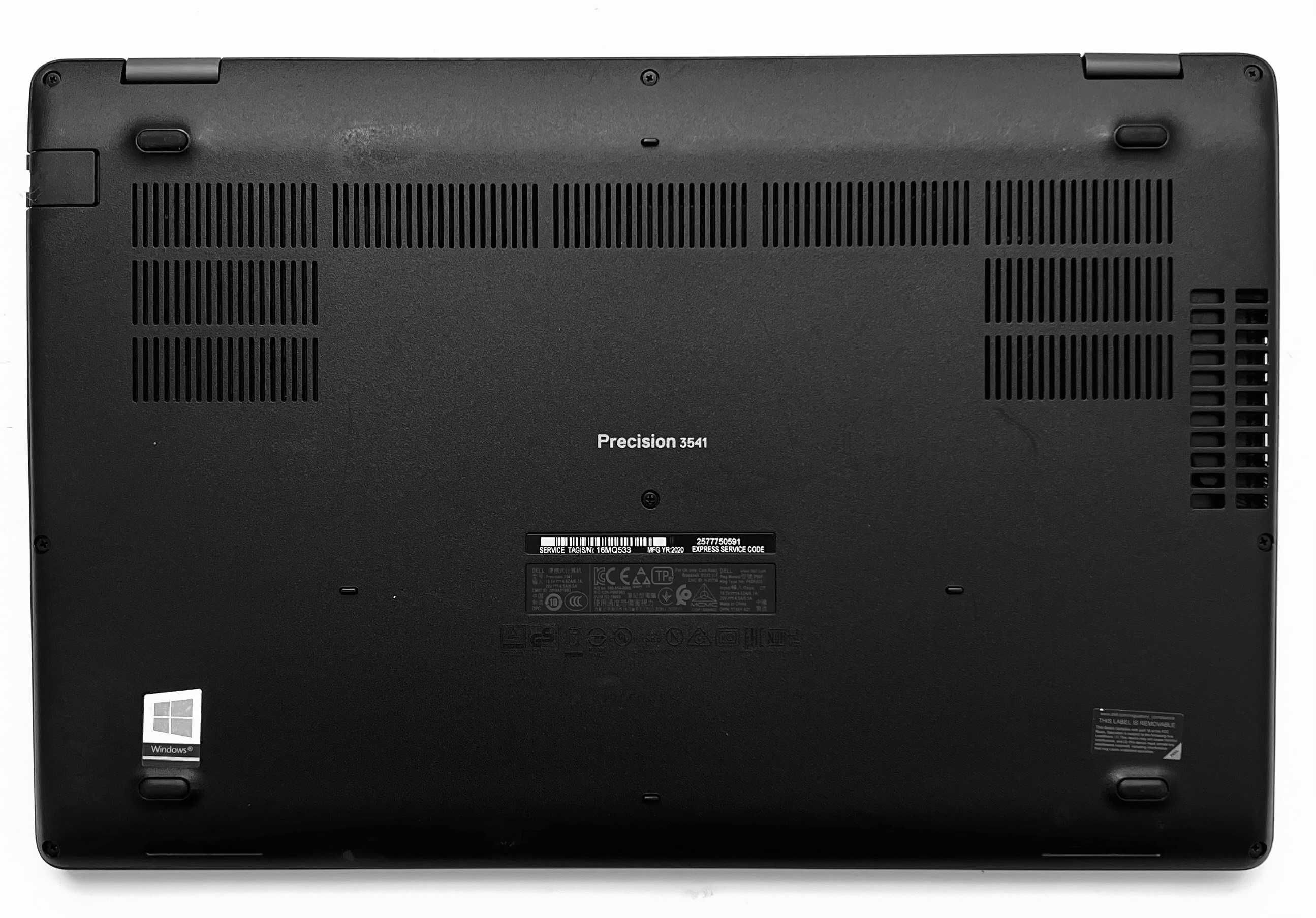 Dell Precision 3541, FHD, ips, Ram 16Gb, SSD 256Gb