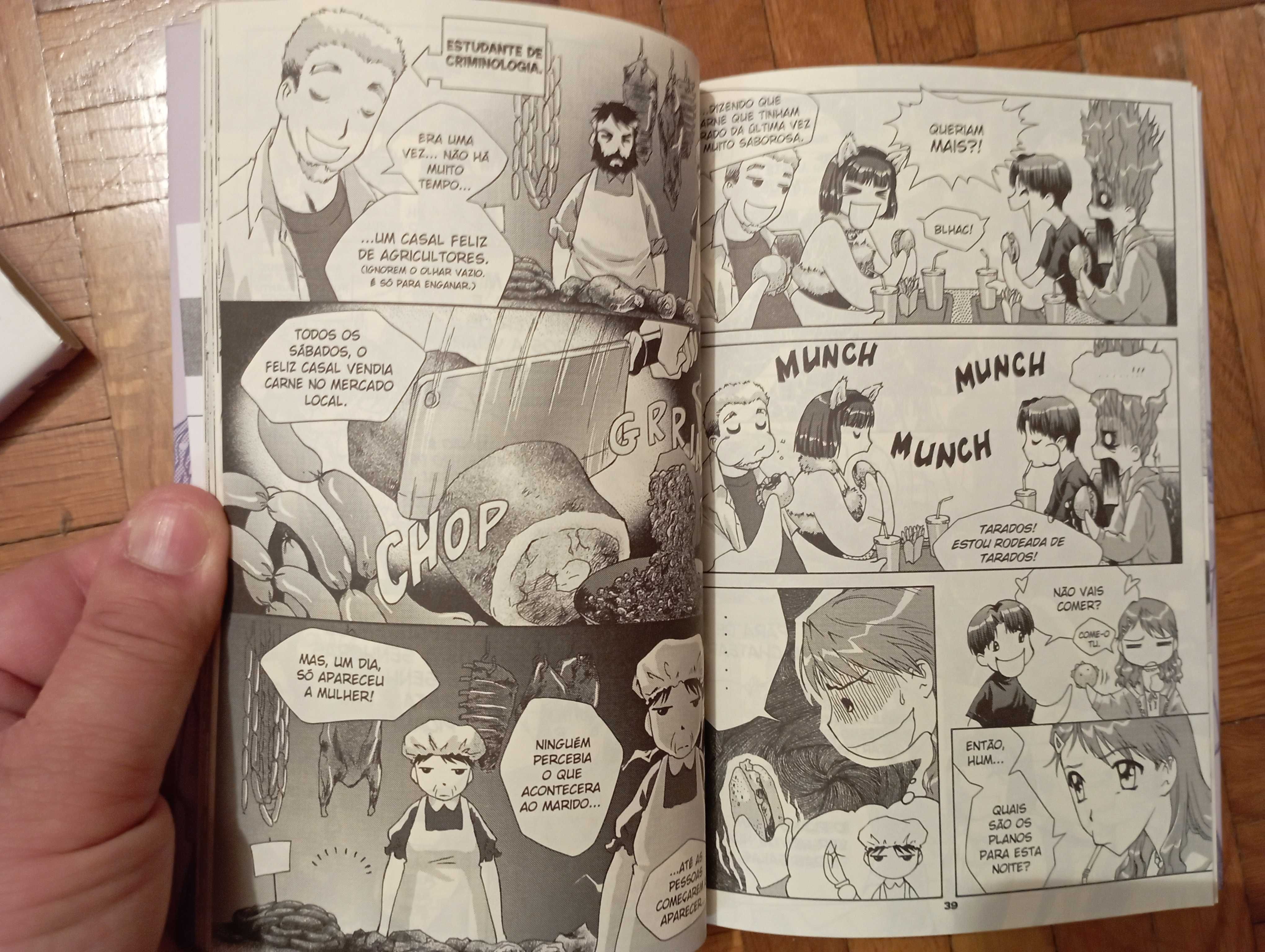 Dramacon - Manga em português - COLECÇÃO COMPLETA em 3 livros