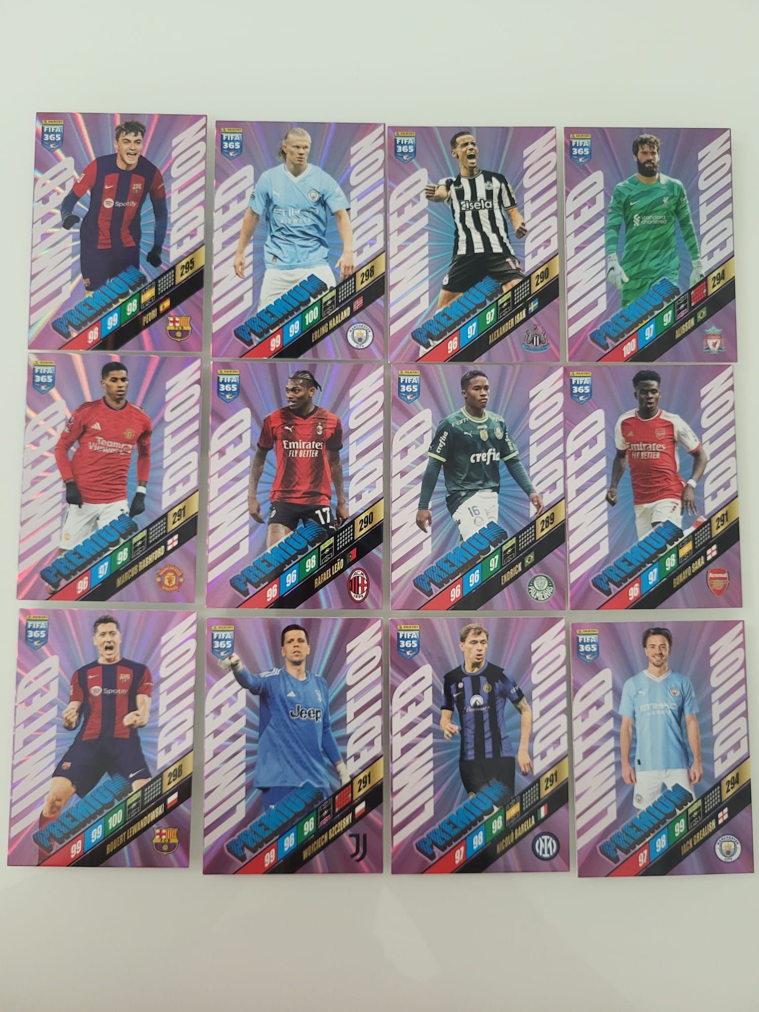 Karty Limited Premium panini FIFA 2024r.